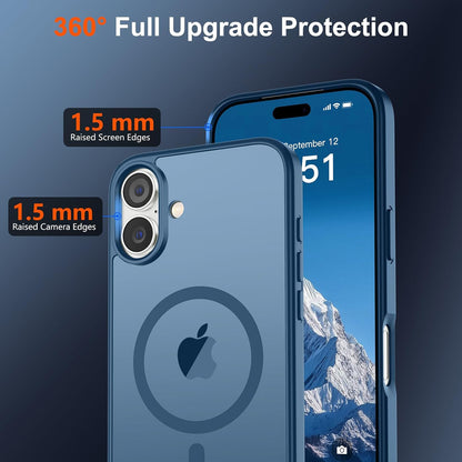 Matte Magsafe Compatible Case for iPhone 17