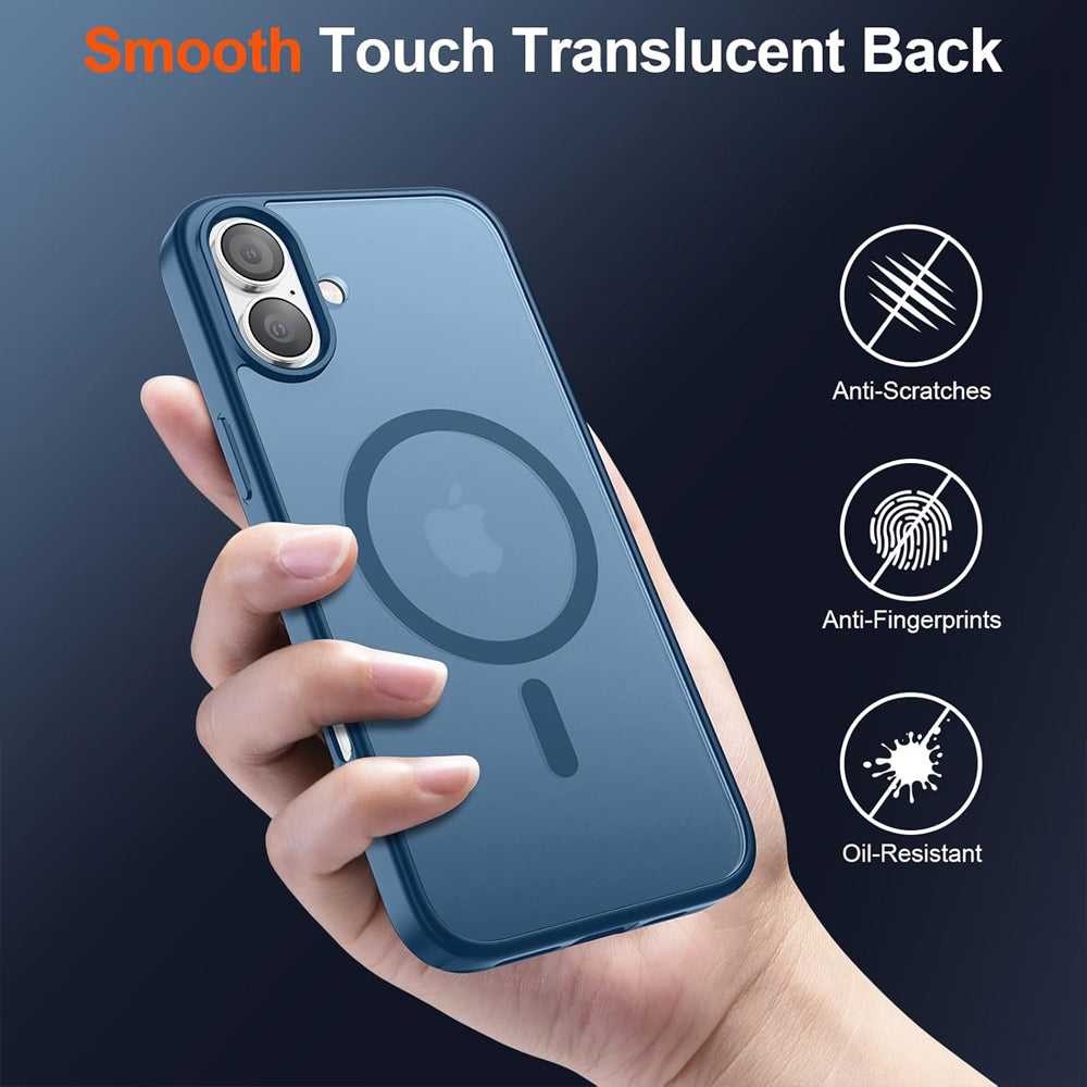 Matte Magsafe Compatible Case for iPhone 17