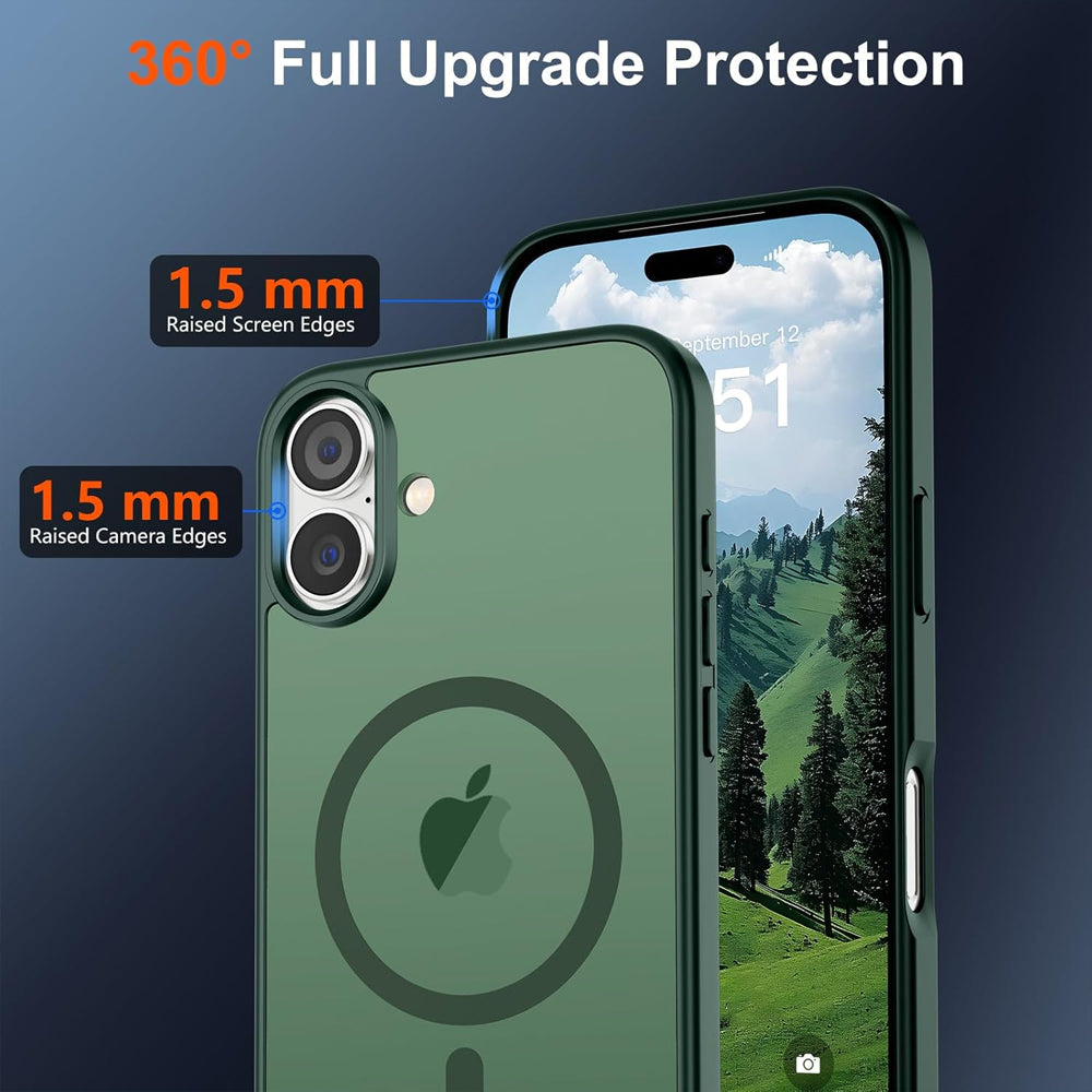 Matte Magsafe Compatible Case for iPhone 17