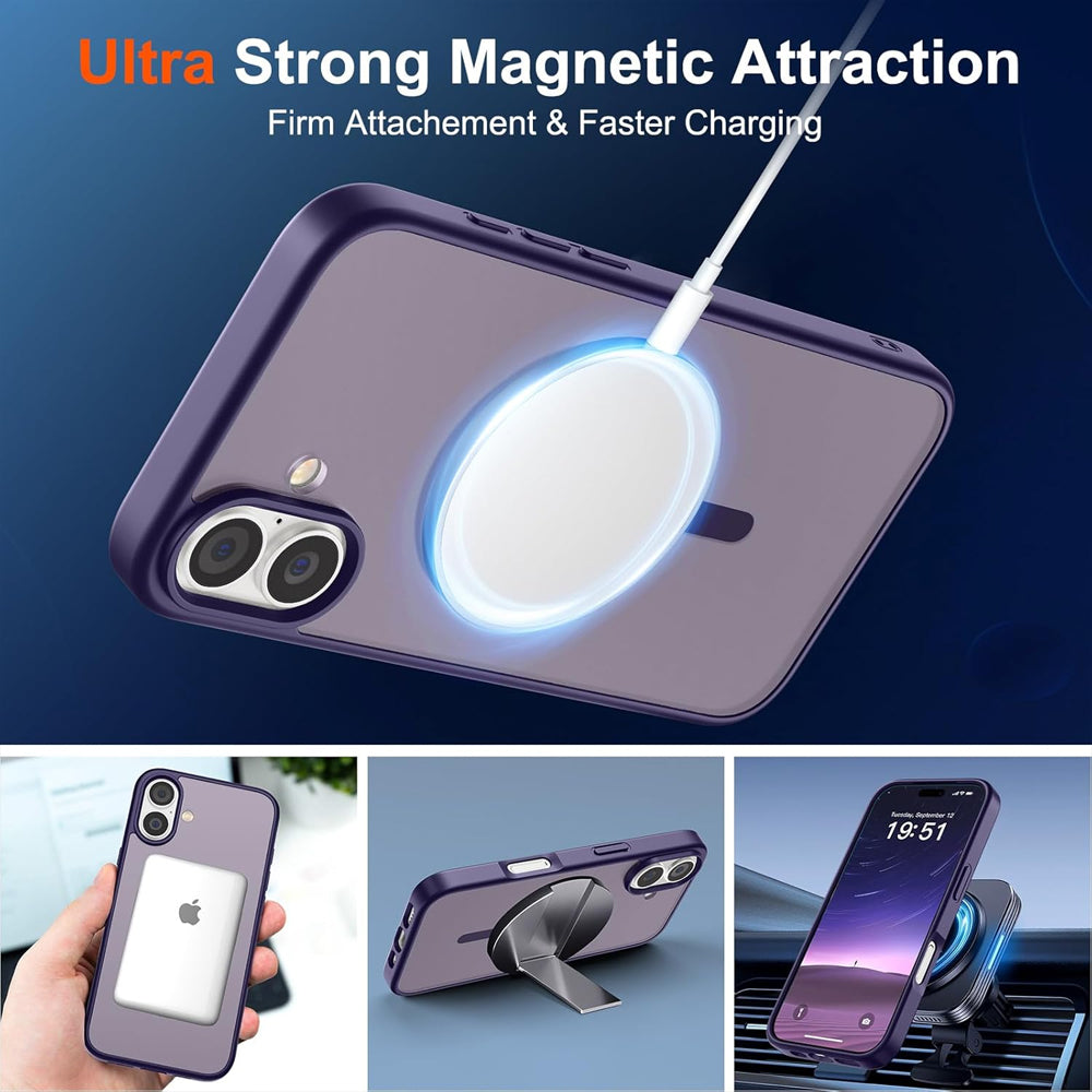 Matte Magsafe Compatible Case for iPhone 17