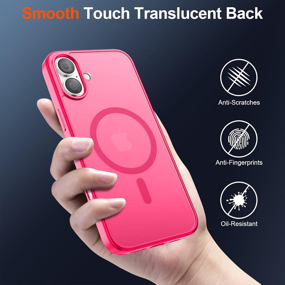 Matte Magsafe Compatible Case for iPhone 17