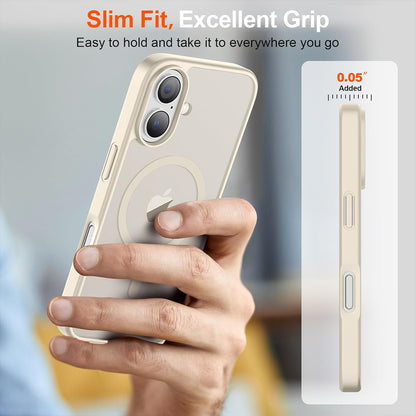 Matte Magsafe Compatible Case for iPhone 17