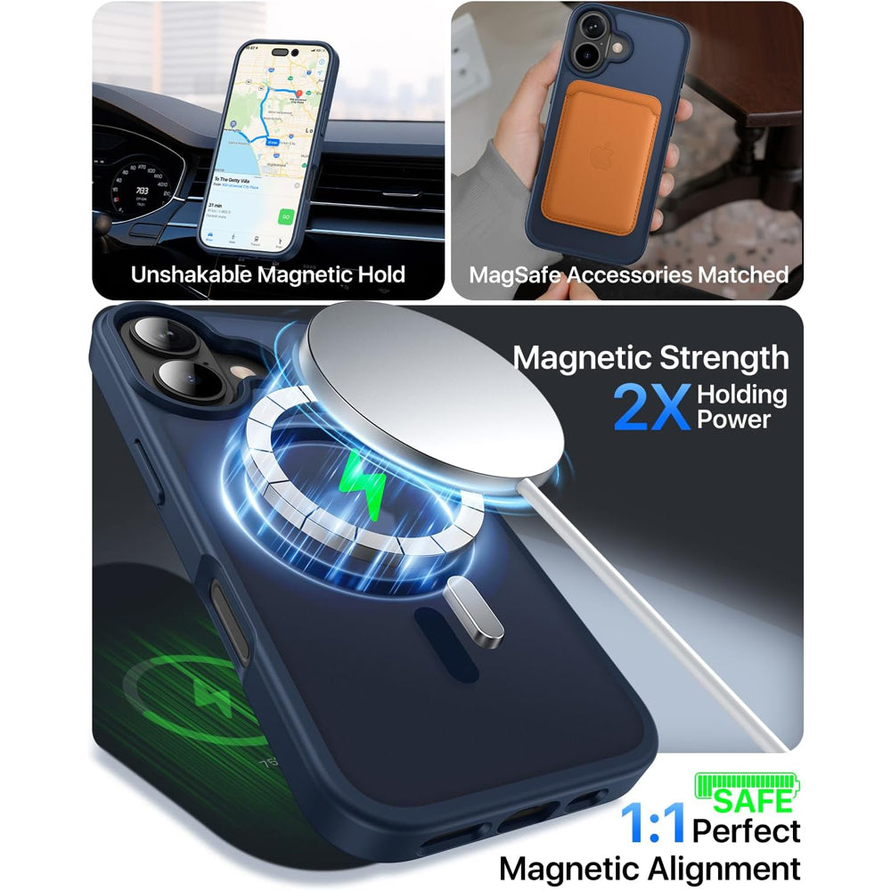 Matte Magsafe Compatible Case for iPhone 17