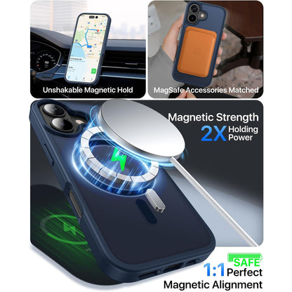 Matte Magsafe Compatible Case for iPhone 17