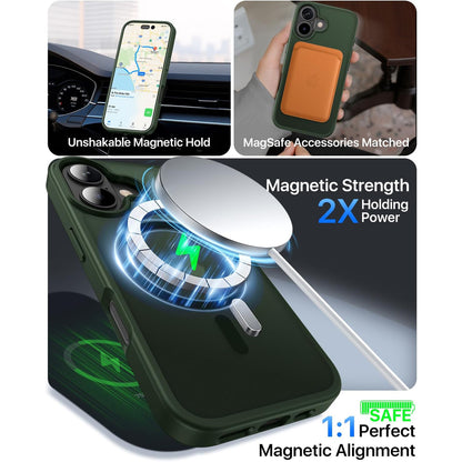 Matte Magsafe Compatible Case for iPhone 17