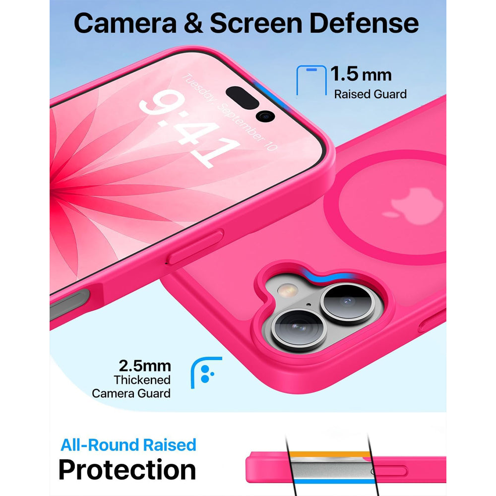 Matte Magsafe Compatible Case for iPhone 17