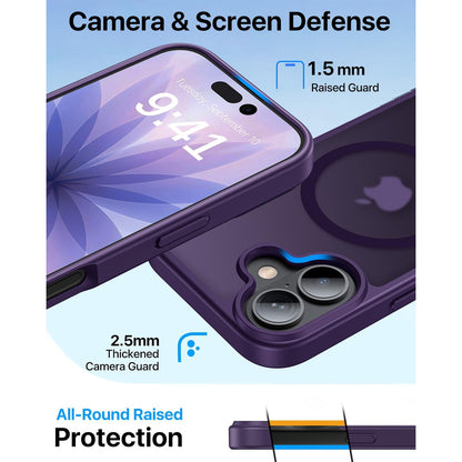 Matte Magsafe Compatible Case for iPhone 17