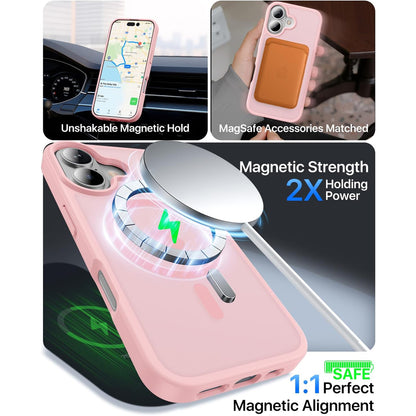 Matte Magsafe Compatible Case for iPhone 17