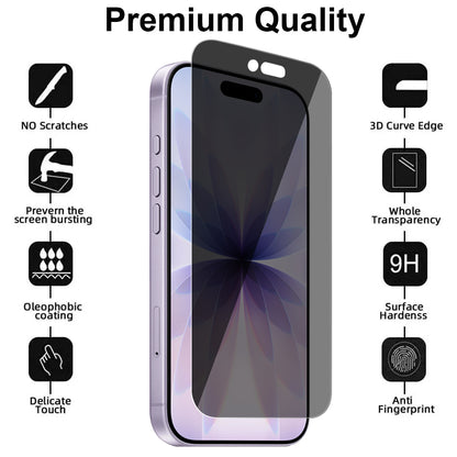 Privacy Glass Screen Protector for iPhone 17