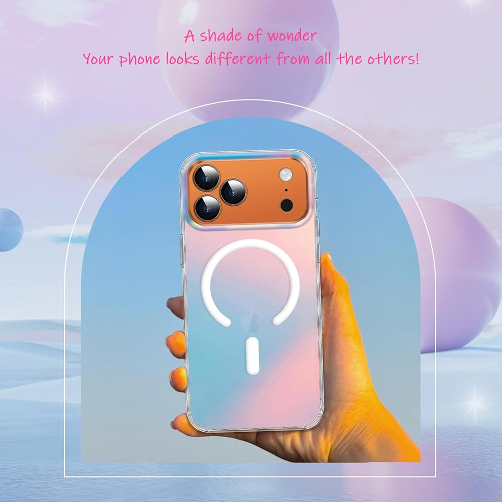 Iridescent Magsafe Compatible Case for iPhone 17 Pro Max