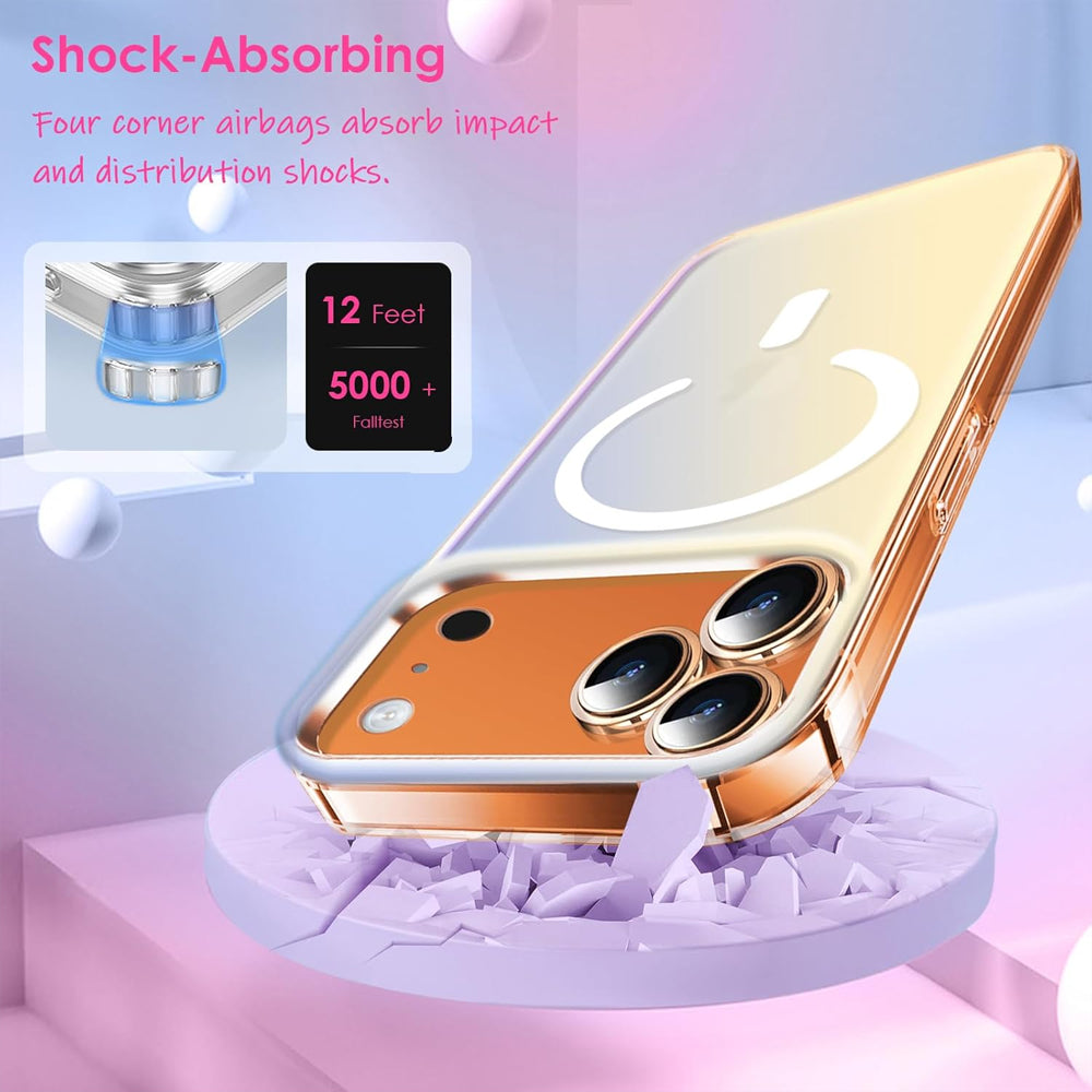 Iridescent Magsafe Compatible Case for iPhone 17 Pro Max