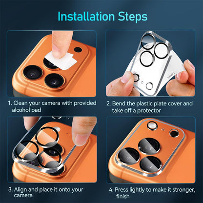 Camera Lens Glass Cover Protector for iPhone 17 Pro Max (1 pack)