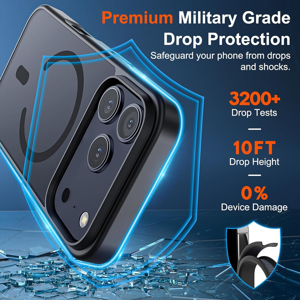 Matte Magsafe Compatible Case for iPhone 17 Pro Max