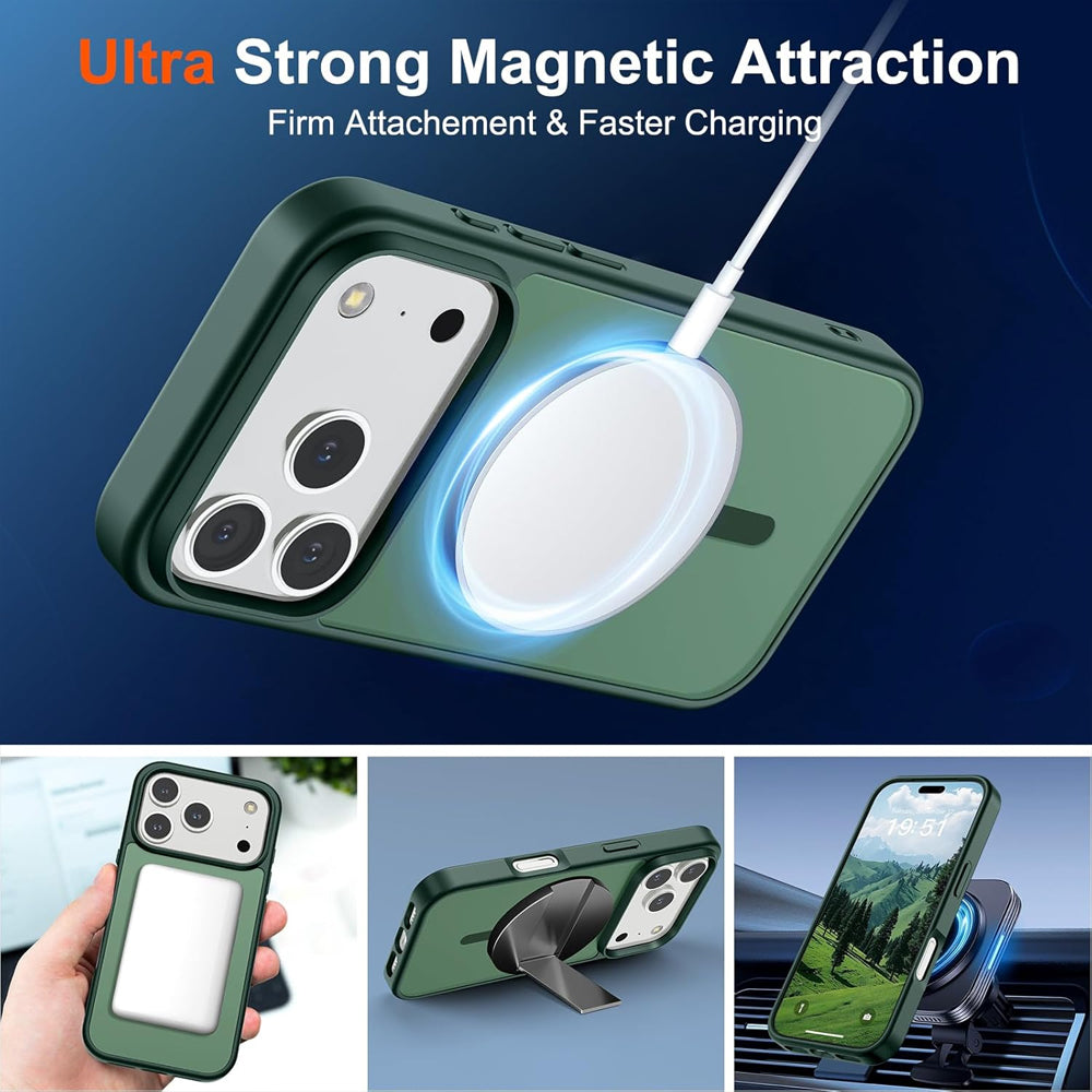 Matte Magsafe Compatible Case for iPhone 17 Pro Max