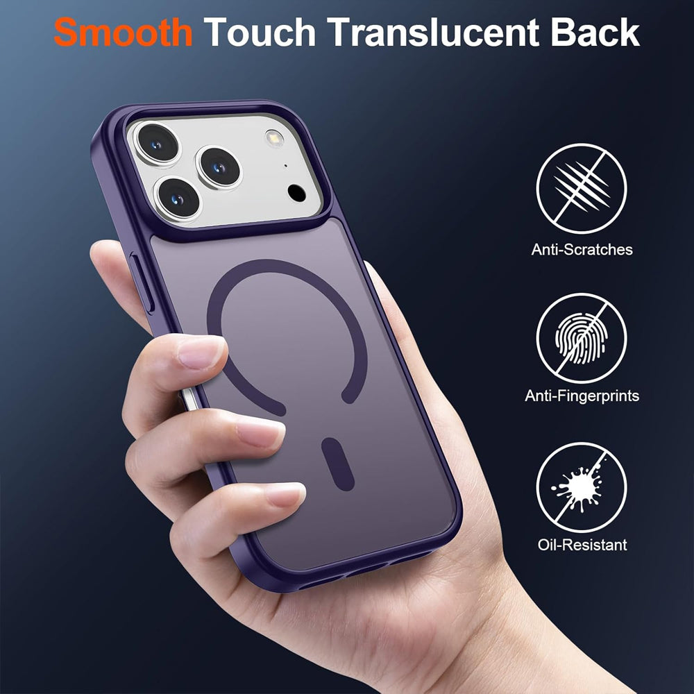 Matte Magsafe Compatible Case for iPhone 17 Pro Max