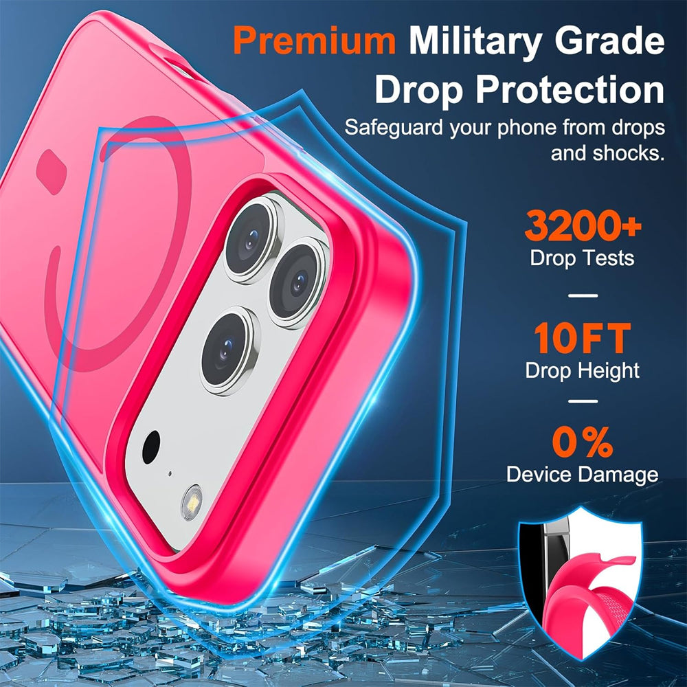 Matte Magsafe Compatible Case for iPhone 17 Pro Max