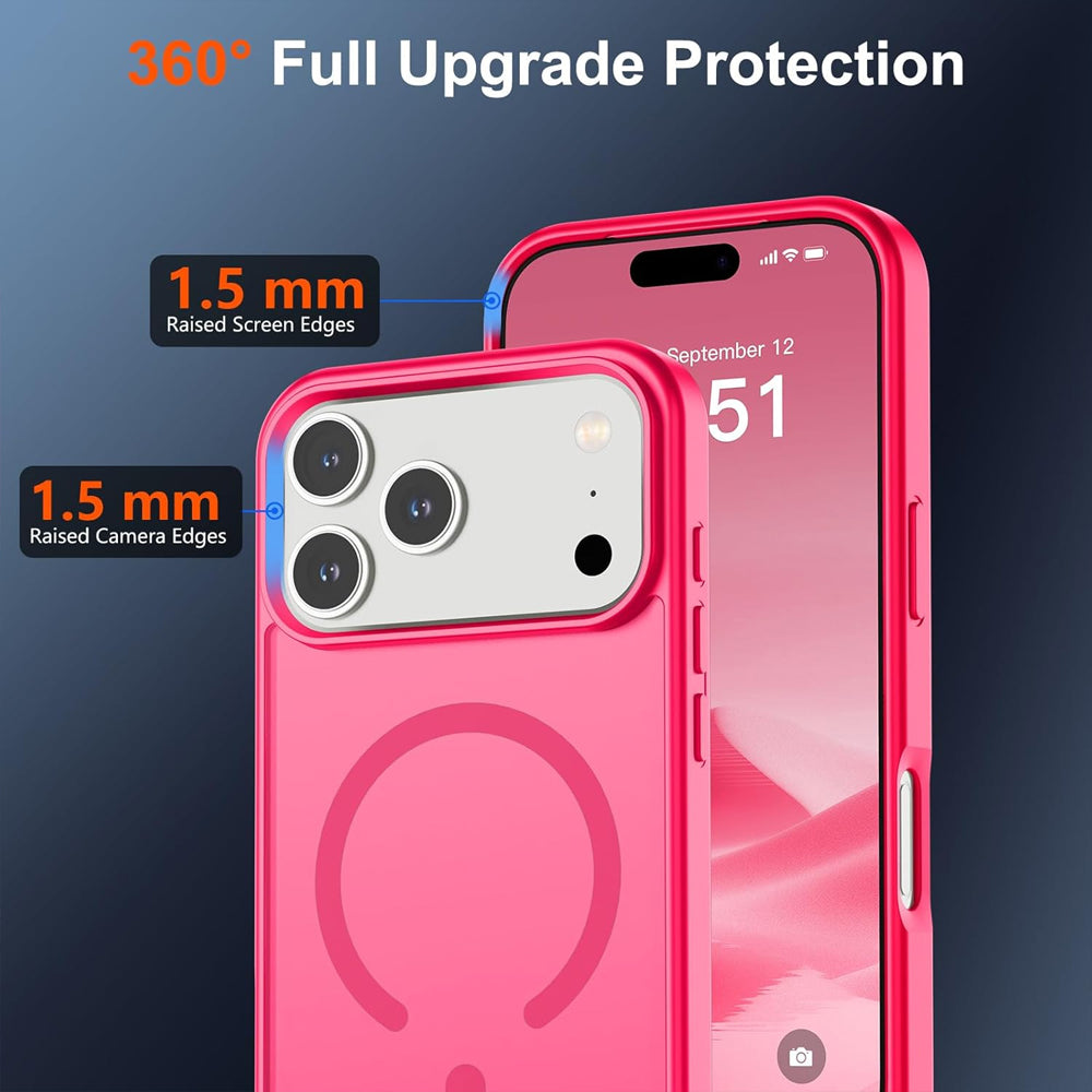 Matte Magsafe Compatible Case for iPhone 17 Pro Max