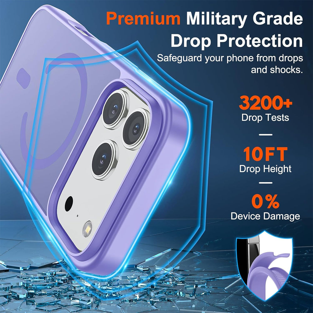 Matte Magsafe Compatible Case for iPhone 17 Pro Max