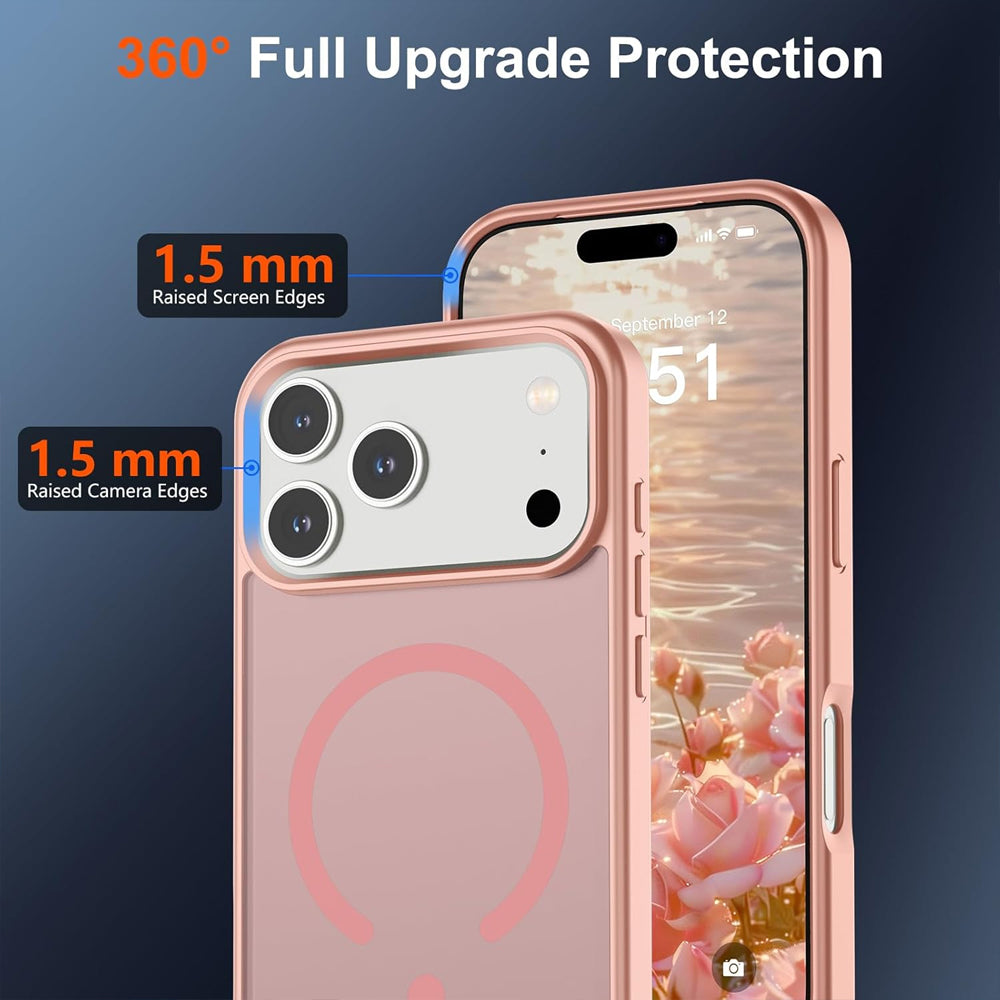 Matte Magsafe Compatible Case for iPhone 17 Pro Max