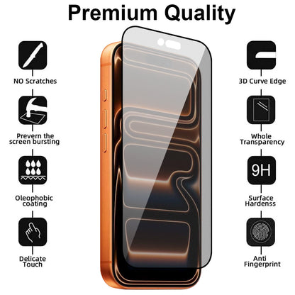 Anti-Glare Matte Glass Screen Protector for iPhone 17 Pro