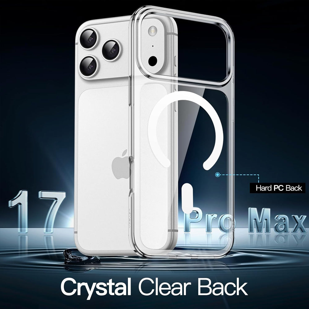 Magsafe Compatible Clear Case for iPhone 17 Pro Max