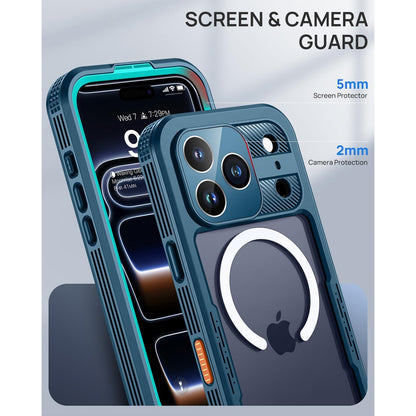 Redpepper Neon Waterproof Magsafe Compatible Case for iPhone 17 Pro