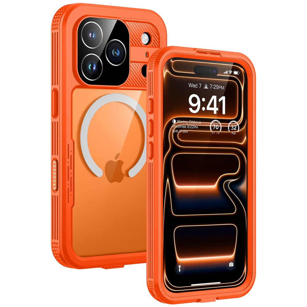 Redpepper Neon Waterproof Magsafe Compatible Case for iPhone 17 Pro