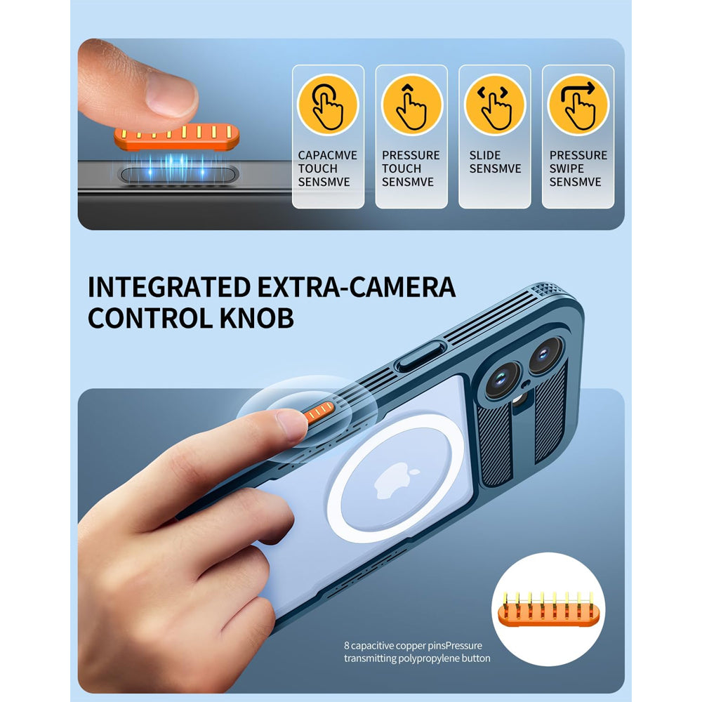 Redpepper Neon Waterproof Magsafe Compatible Case for iPhone 17