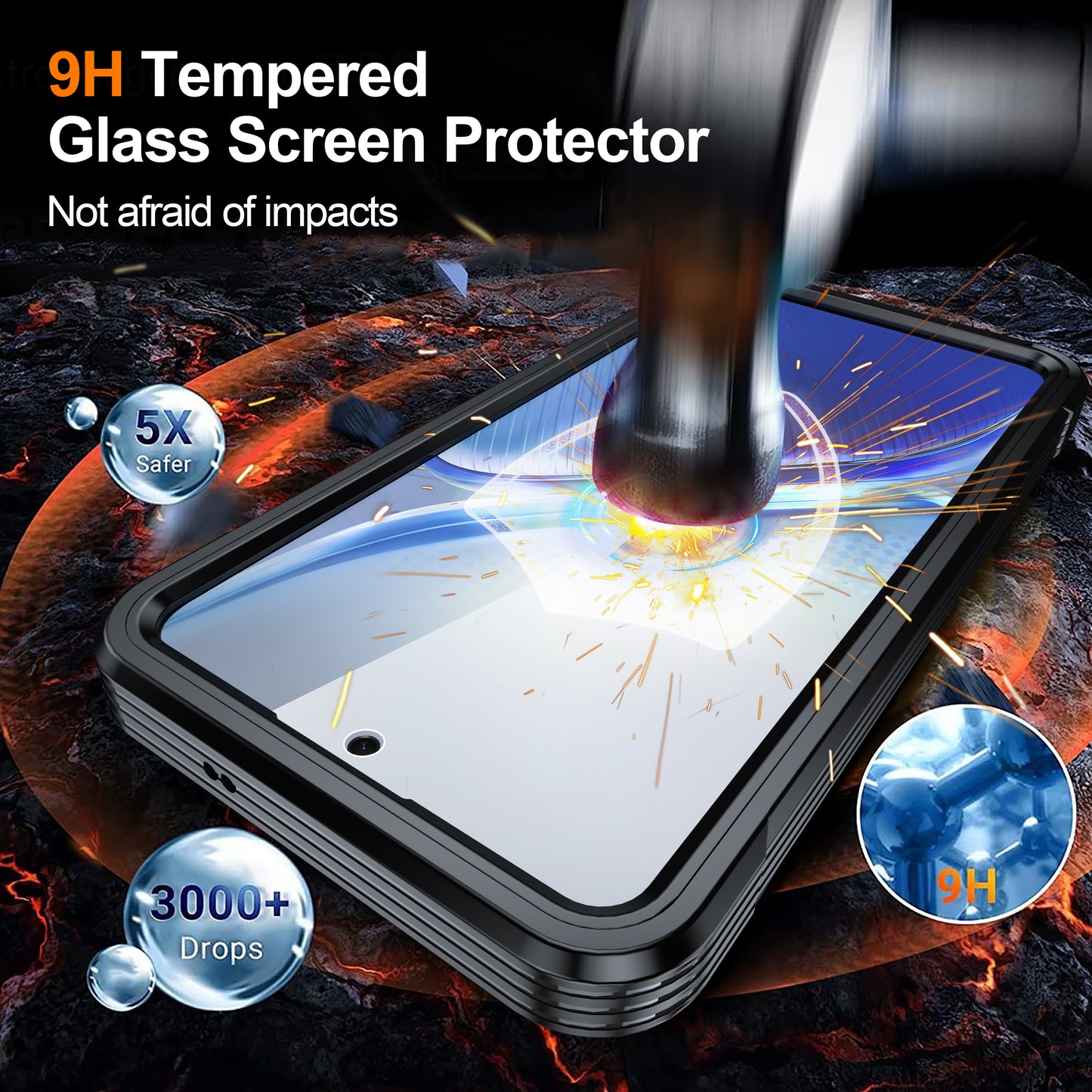 Heavy Duty 360 Protection Case for Samsung Galaxy S26 FE