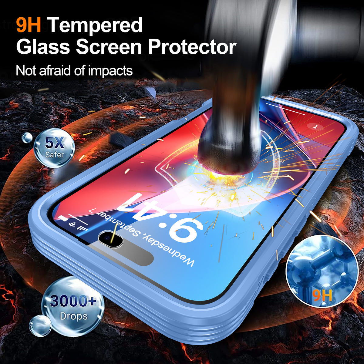 Heavy Duty 360 Magsafe Compatible Case for iPhone 18 Pro