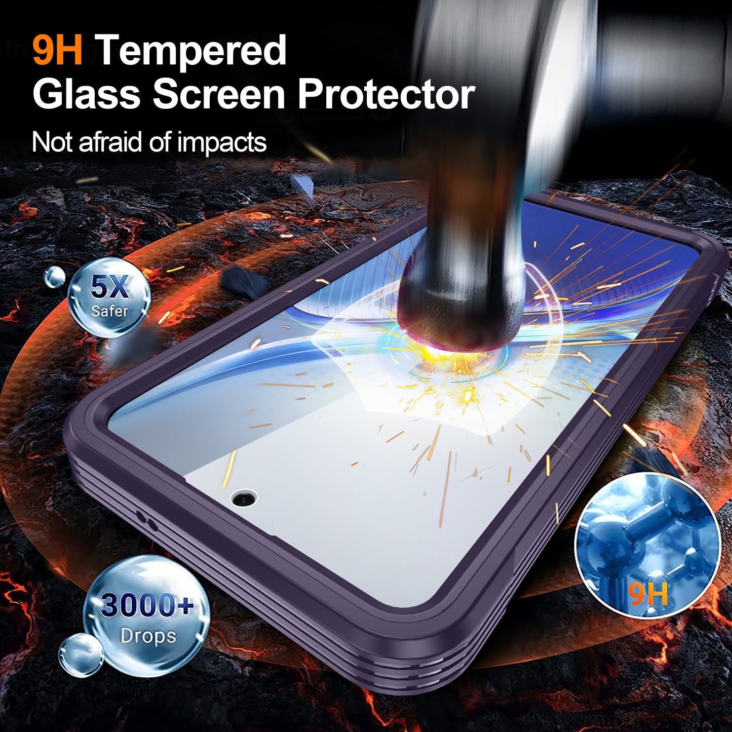 Heavy Duty 360 Protection Case for Samsung Galaxy S26 FE