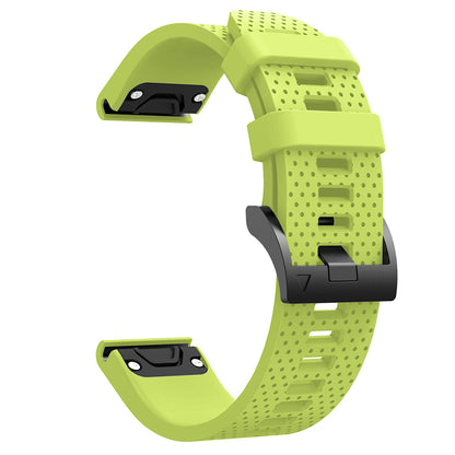 QuickFit Compatible 20mm Rubber Strap for Garmin Fenix 8 (43mm)20mm Rubber Strap for Garmin Fenix 7S / 7S Pro20mm Rubber Strap for Garmin Instinct 2S
