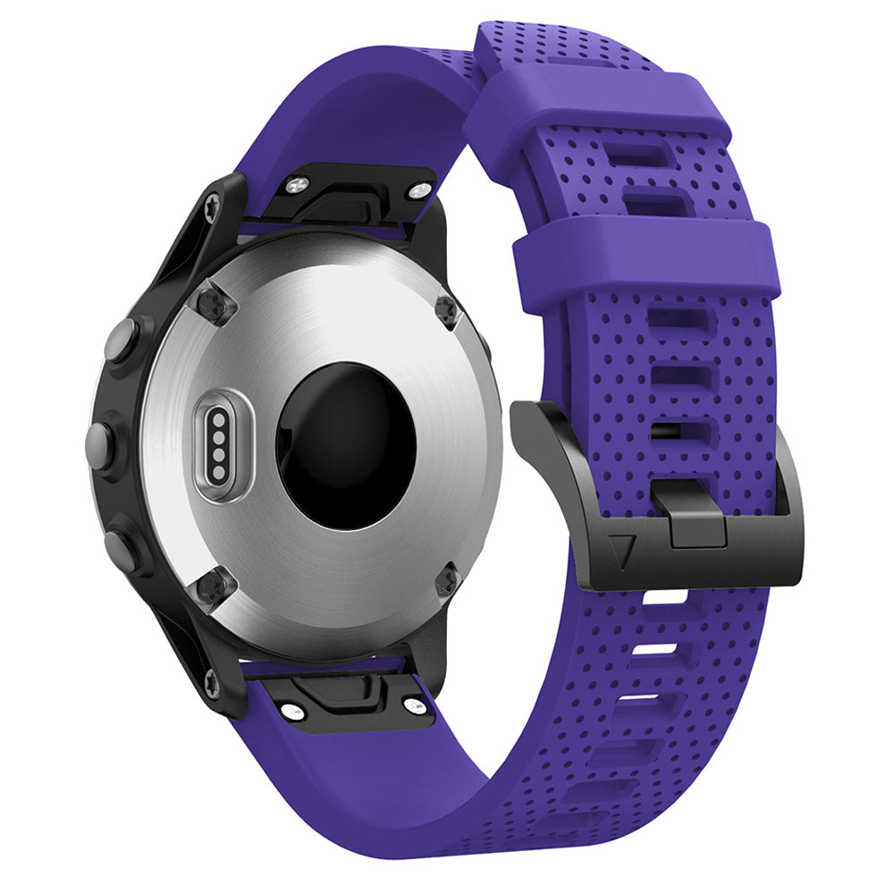 QuickFit Compatible 20mm Rubber Strap for Garmin Fenix 8 (43mm)20mm Rubber Strap for Garmin Fenix 7S / 7S Pro20mm Rubber Strap for Garmin Instinct 2S