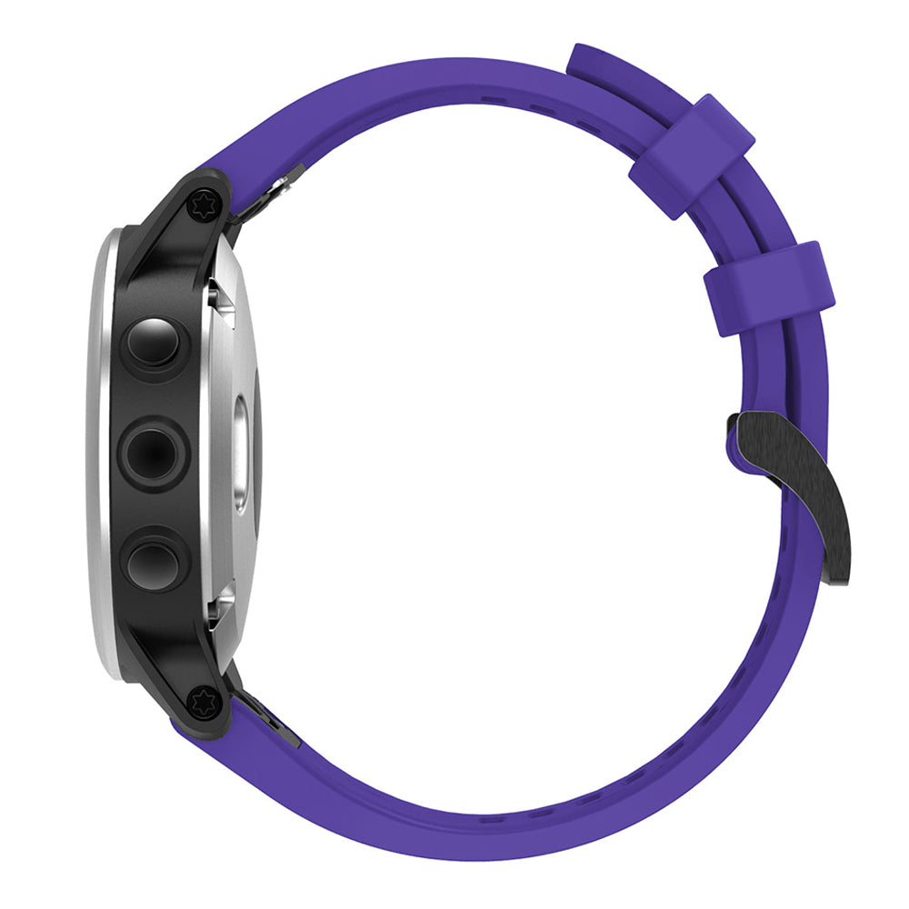 QuickFit Compatible 20mm Rubber Strap for Garmin Fenix 8 (43mm)20mm Rubber Strap for Garmin Fenix 7S / 7S Pro20mm Rubber Strap for Garmin Instinct 2S