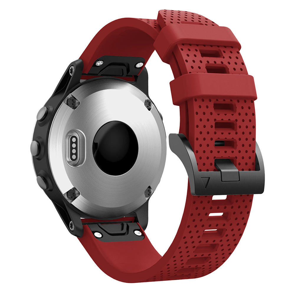 QuickFit Compatible 20mm Rubber Strap for Garmin Fenix 8 (43mm)20mm Rubber Strap for Garmin Fenix 7S / 7S Pro20mm Rubber Strap for Garmin Instinct 2S