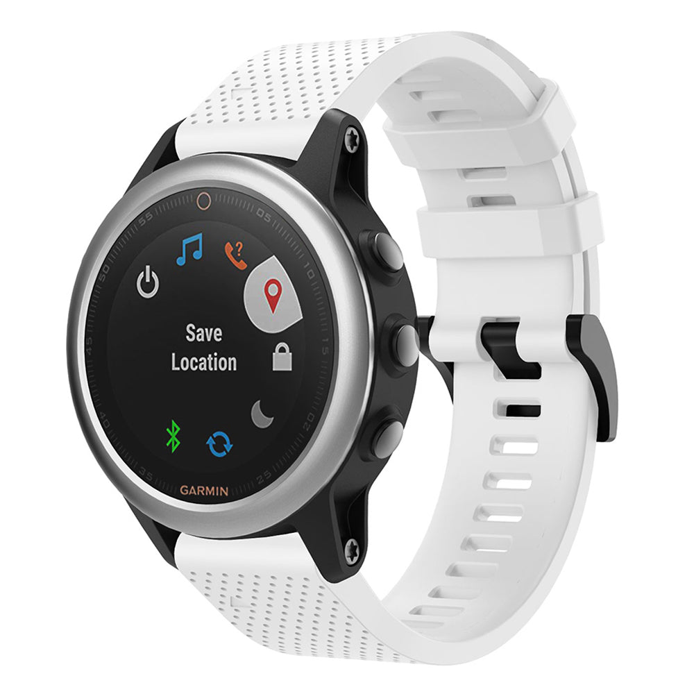 QuickFit Compatible 20mm Rubber Strap for Garmin Fenix 8 (43mm)20mm Rubber Strap for Garmin Fenix 7S / 7S Pro20mm Rubber Strap for Garmin Instinct 2S