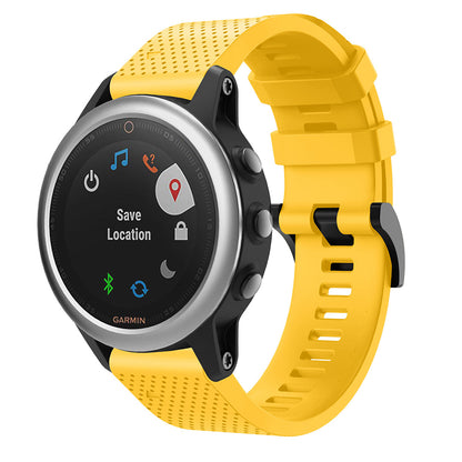 QuickFit Compatible 20mm Rubber Strap for Garmin Fenix 8 (43mm)20mm Rubber Strap for Garmin Fenix 7S / 7S Pro20mm Rubber Strap for Garmin Instinct 2S