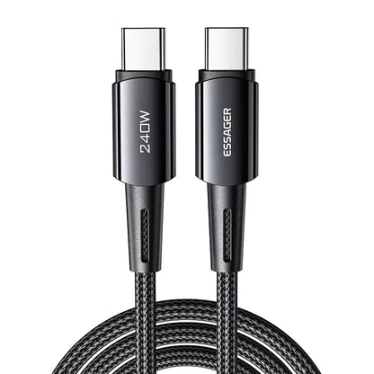 240W USB-C to USB-C Cable - Essager Fast Charger
