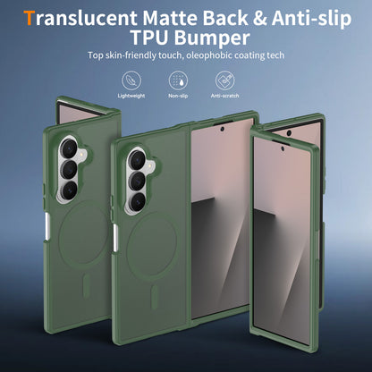 Magsafe Compatible Matte Case for Samsung Galaxy Z Fold 7