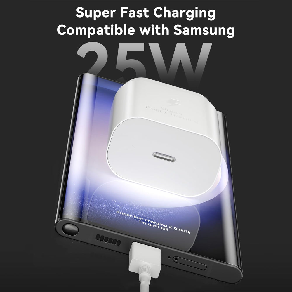 Superfast compatible USB Type-C Wall Charger (25W)