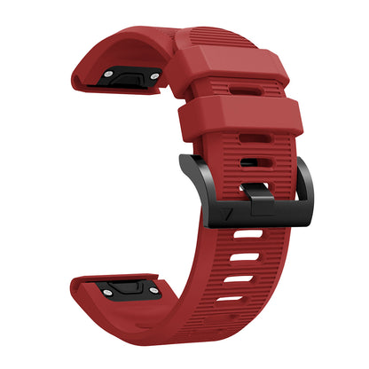 QuickFit 26mm Rubber Strap for Garmin Watch