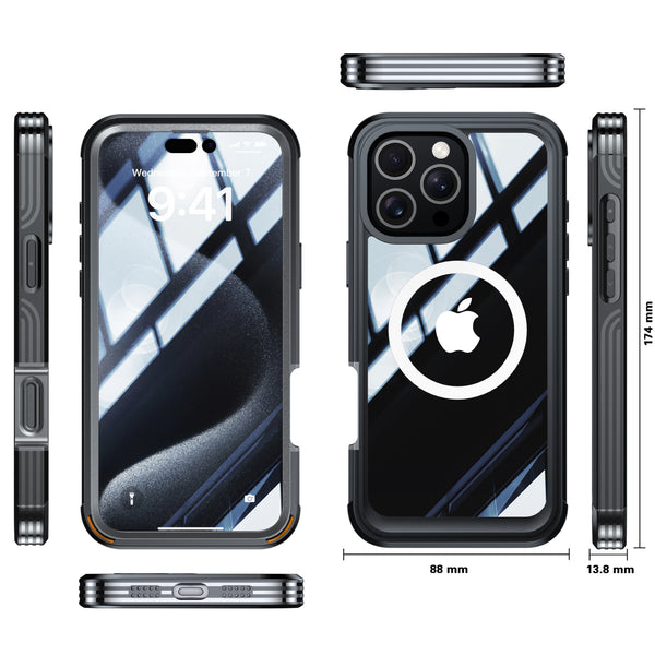 Heavy Duty 360 Case for iPhone 16 Pro Max