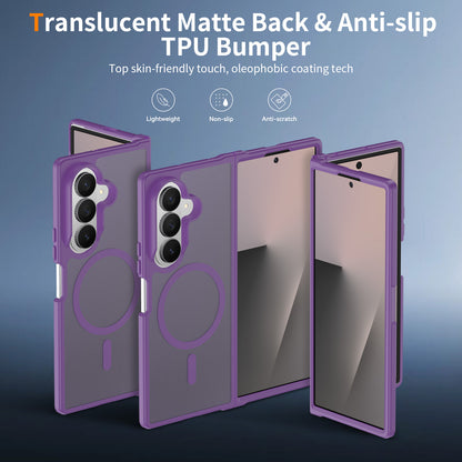 Magsafe Compatible Matte Case for Samsung Galaxy Z Fold 7