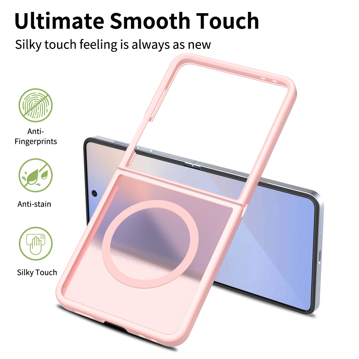 Magsafe Compatible Matte Case for Samsung Galaxy Z Flip 7