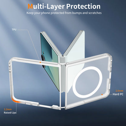 Magsafe Compatible Matte Case for Samsung Galaxy Z Flip 8
