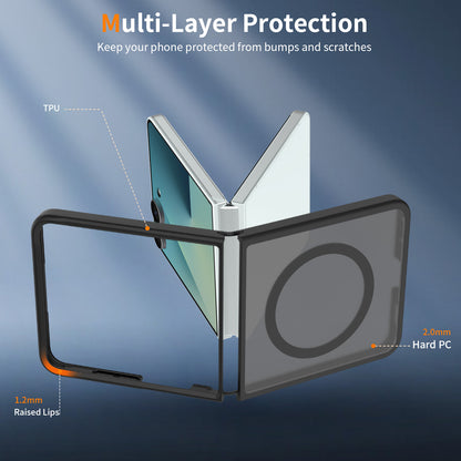 Magsafe Compatible Matte Case for Samsung Galaxy Z Flip 8