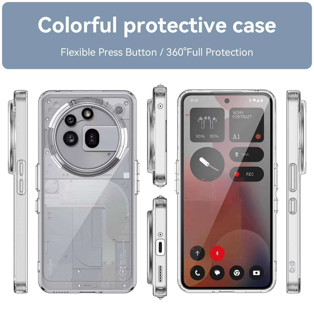 Transparent Cover Case for Nothing Phone 3A Pro