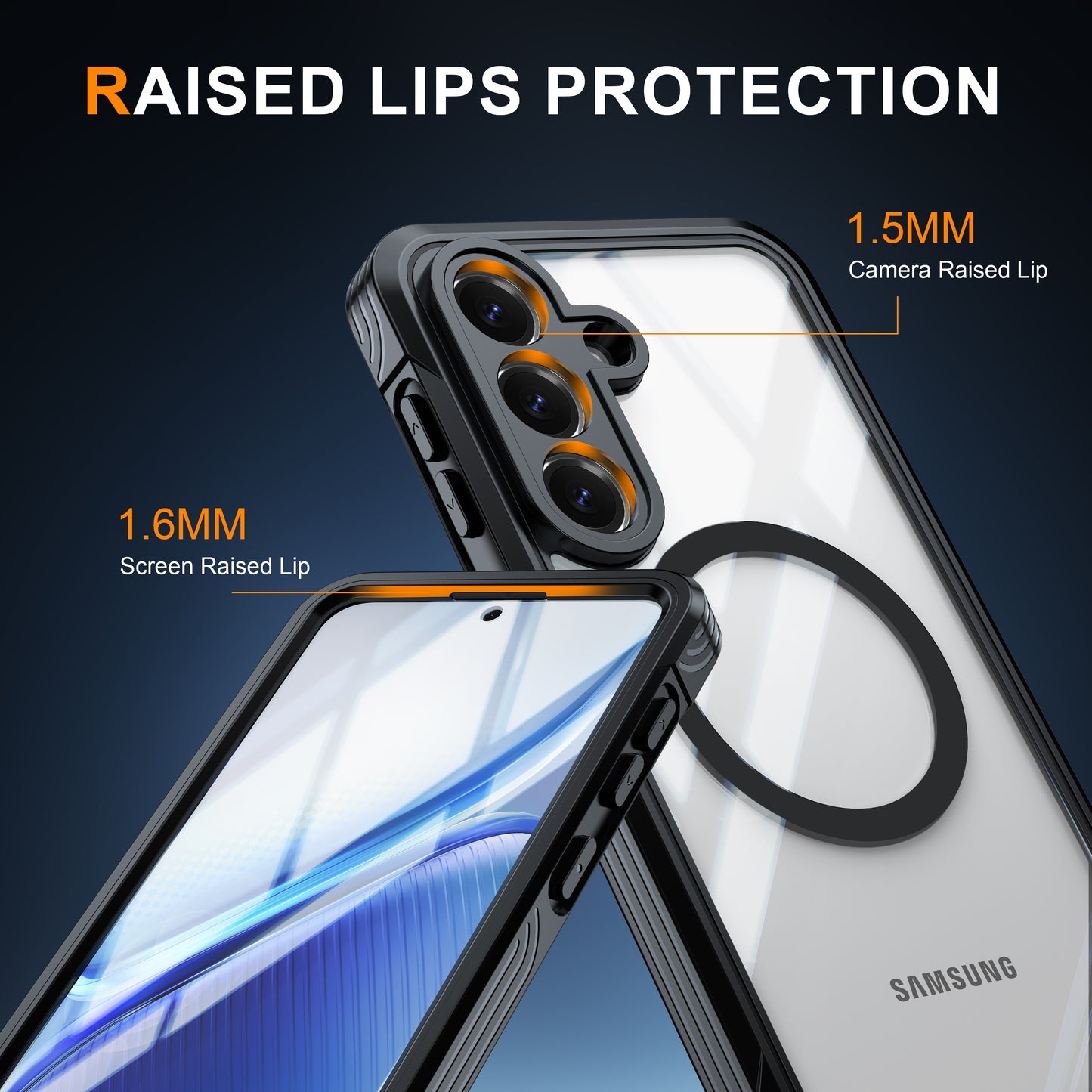 Heavy Duty 360 Protection Case for Samsung Galaxy S26 FE