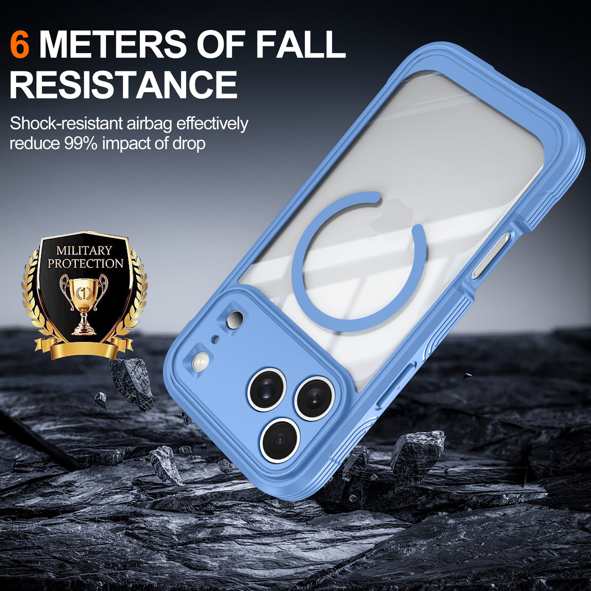 Heavy Duty 360 Magsafe Compatible Case for iPhone 18 Pro