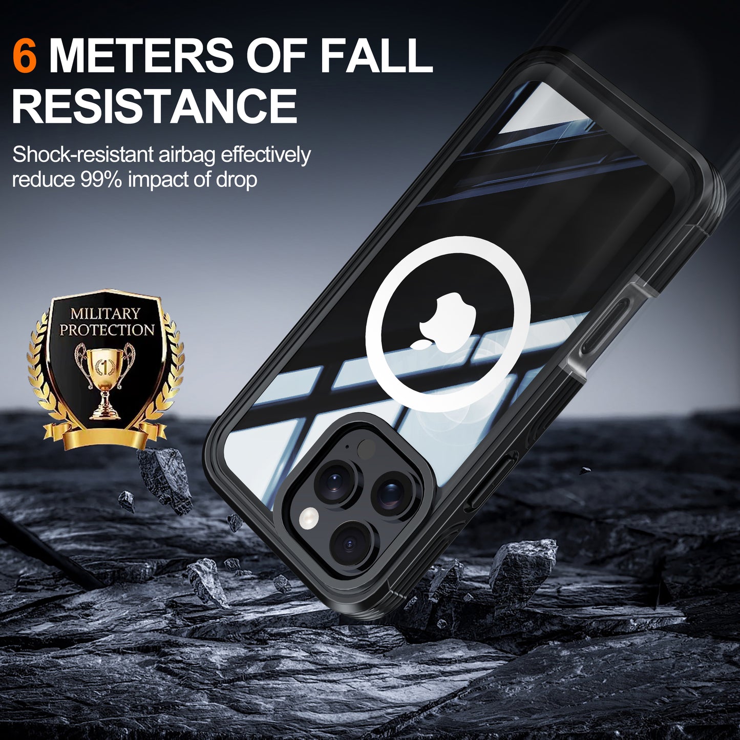 Heavy Duty 360 Case for iPhone 16 Pro Max